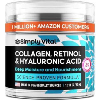 SimplyVital Collagen, Retinol & Hyaluronic Acid Cream Performance Review: A Benchmark Test