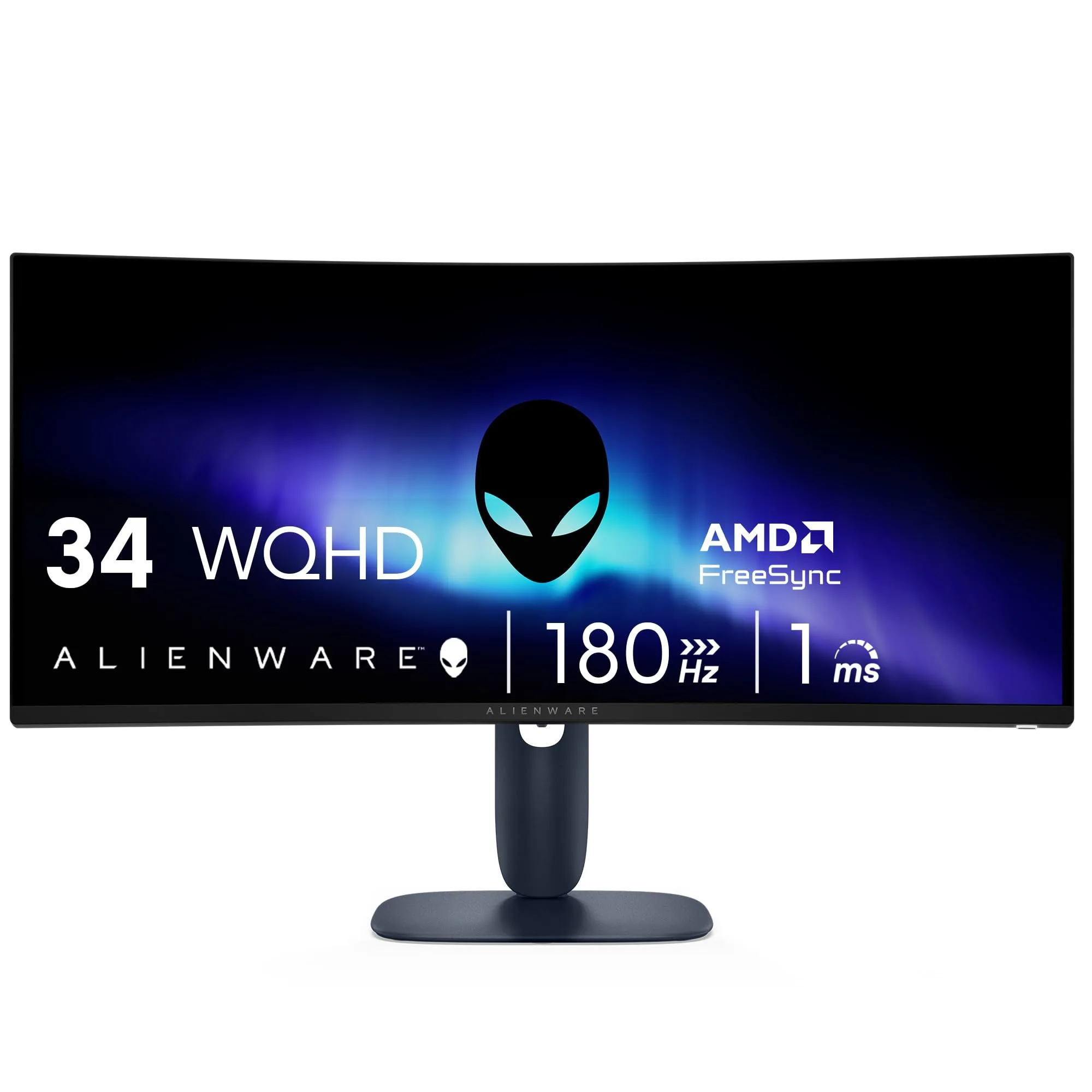 The Alienware 34 Curved Gaming Monitor in a complete gaming setup