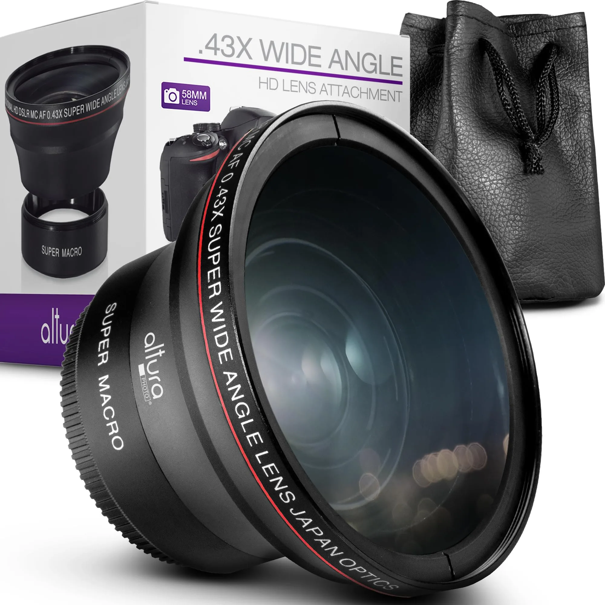 Altura Photo 58mm Wide Angle Lens Lifestyle