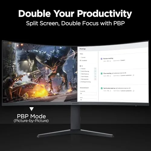 A fast-paced action shot illustrating the smooth 165Hz performance