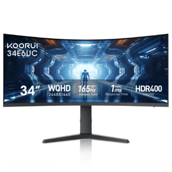 Best KOORUI 34-inch Ultrawide Gaming Monitor Review: 165Hz Immersive Value