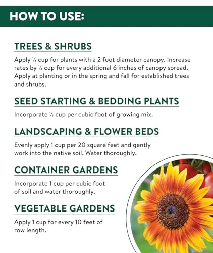 Burpee Natural Purpose Granular 4-Lb Organic Food for Growing Strong Plants | Good for Vegetable Garden, Flower Garden & Seed Starting, 4 lb, 4lb. Bag