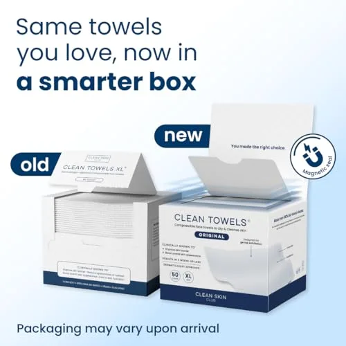 Benefits and features of the Clean Skin Club Clean Towels XL