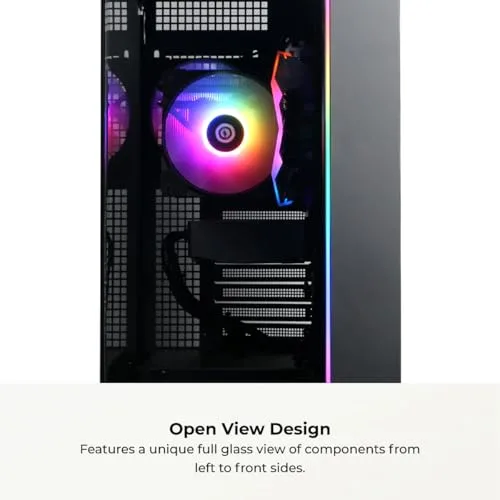 CyberPowerPC Gamer Master Gaming PC, AMD Ryzen 7 8700F 4.1GHz, GeForce RTX 5060 Ti 8GB, 16GB DDR5, 1TB PCIe 4.0 SSD, WiFi Ready & Windows 11 Home (GMA2900A2)