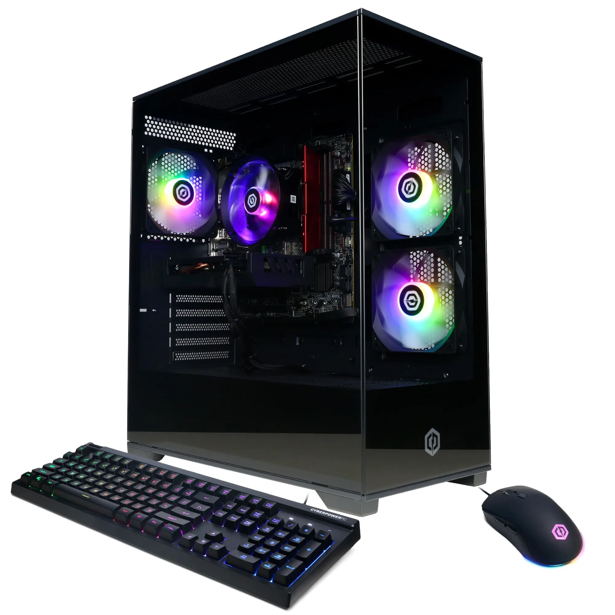 CyberPowerPC Gamer Xtreme VR Gaming PC, Intel Core i5-13400F 2.5GHz, GeForce RTX 5060 8GB, 16GB DDR5, 1TB PCIe 4.0 SSD, WiFi Ready & Windows 11 Home (GXiVR8060A40)