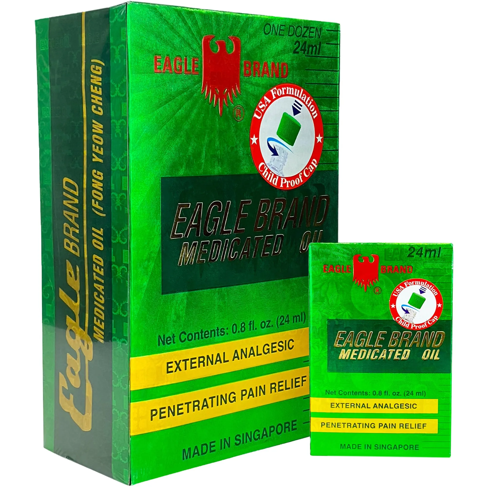 Eagle Brand Natural Medicated Oil