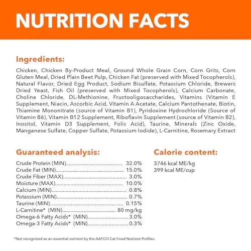 IAMS Proactive Health Adult Healthy Dry Cat Food with Chicken, 22 lb. Bag