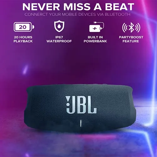 JBL Charge 5 Drivers and Passive Radiators