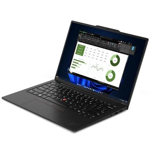 Lenovo ThinkPad X1 Carbon Gen 13 Aura Edition, Intel Ultra 7 258V (Beats U7 165), 14' 2.8K (2880 x 1800), OLED, 32GB DDR5, 2TB SSD Gen 5, 1080p IR Camera, WiFi 7.0, Win 11 Pro - Black