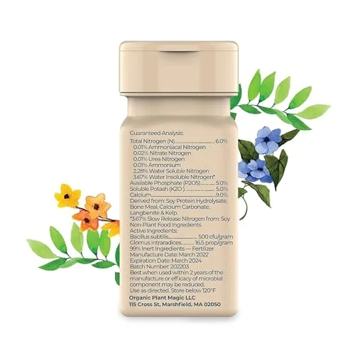 Organic Plant Magic Shaker Application