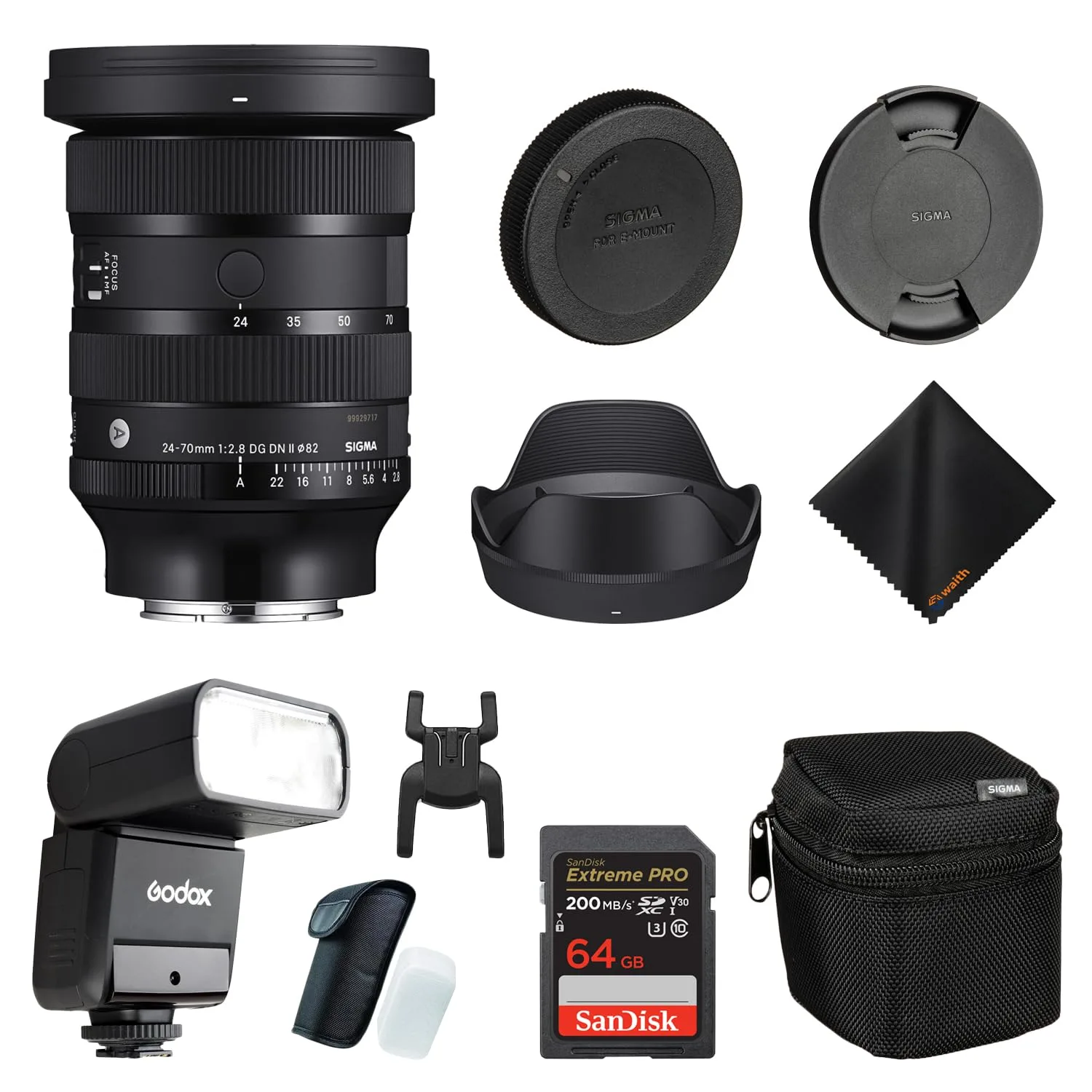 Sigma 24-70mm f2.8 DG DN II Art Bundle Main View