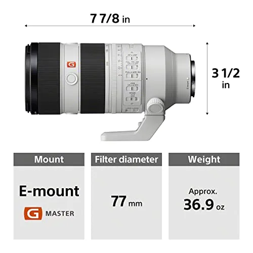 Sony 70-200mm GM II Optical Elements