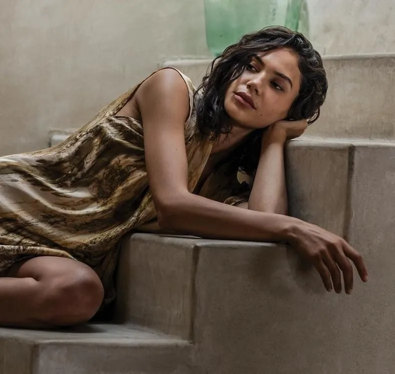 Product being used as a leave-in conditioner on hair