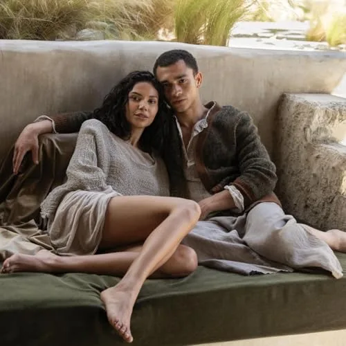 Product shown next to a travel bag, emphasizing its portability