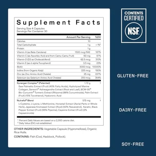 Before and after concept showing hair improvement