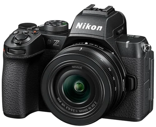 Nikon Z50 II with Wide-Angle Zoom Lens | Compact mirrorless Stills/Video Camera with Easy Color presets and Wireless Photo Sharing | Nikon USA Model