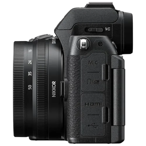 Nikon Z50 II with Wide-Angle Zoom Lens | Compact mirrorless Stills/Video Camera with Easy Color presets and Wireless Photo Sharing | Nikon USA Model