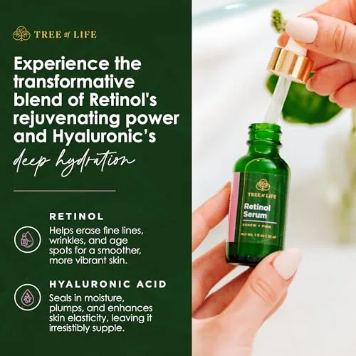 Graphic indicating the serums are suitable for dry and sensitive skin