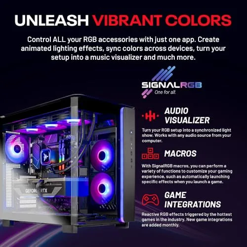 Skytech King 95 Gaming PC Desktop, Ryzen 7 9800X3D 4.7 GHz (5.2 GHz Turbo Boost), NVIDIA RTX 5080 16GB, 4TB Gen4 SSD, 64GB DDR5 RAM 6000 RGB, 850W Gold PSU, 360mm ARGB AIO, Wi-Fi, Win 11