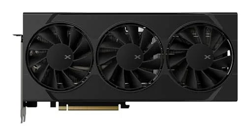 XFX Swift AMD Radeon RX 9060 XT OC Triple Fan Gaming Edition with 16GB GDDR6 HDMI 2xDP, AMD RDNA 4 RX-96TS316B7