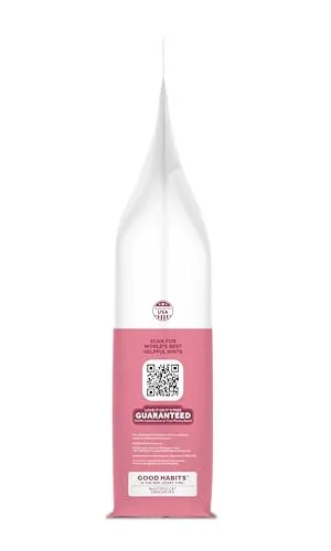 WORLD'S BEST CAT LITTER Good Habits Cat Attract Litter | Natural Plant-Based Attractant | Multicat Flushable Corn Litter | Unscented Odor Control | Low Tracking & Lightweight | Made in USA 8lb Bag