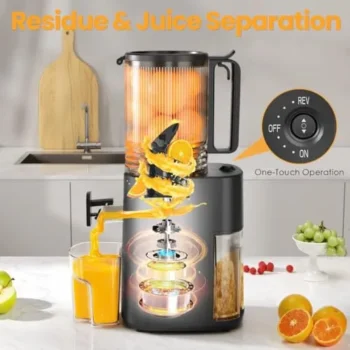 5.5-Inch Wide Chute Cold Press Juicer Review