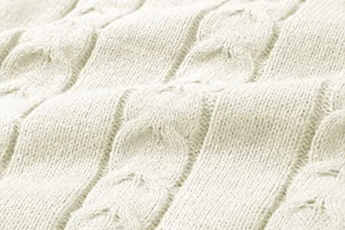 CHARTOU Women's Winter Chunky Cable Knit Long Skirt 2 Piece Outfit Sweater Sets