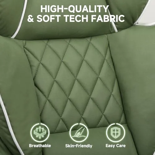 The green chair in a room setting