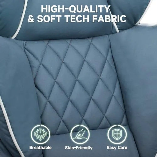 The chair reclined to a relaxed angle