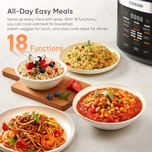 COSORI Rice Cooker Inner Pot and Steamer