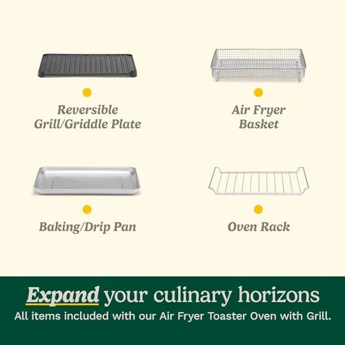 Grilling steak in the Cuisinart TOA-70