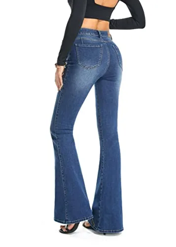 Back view of the jeans fit