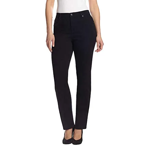 Gloria Vanderbilt Womens Amanda Classic High Rise Tapered Jean Front View