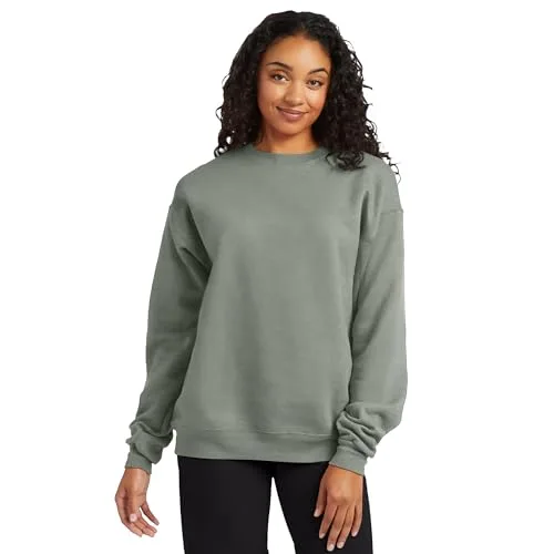 Hanes Men's Sweatshirt Grey Colorway