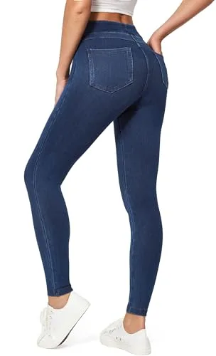 IUGA Stretchy Jeans Front View