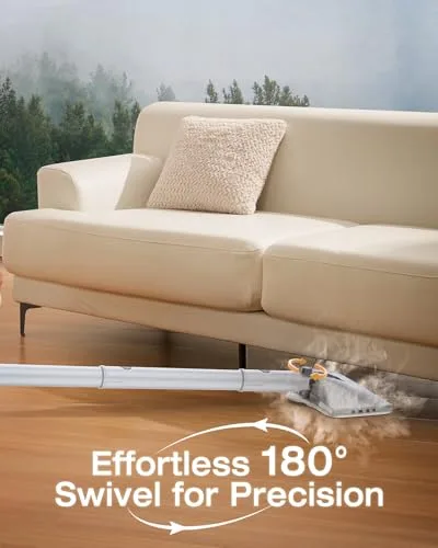 LABIGO Steam Mop Cleaning Carpet with Glider