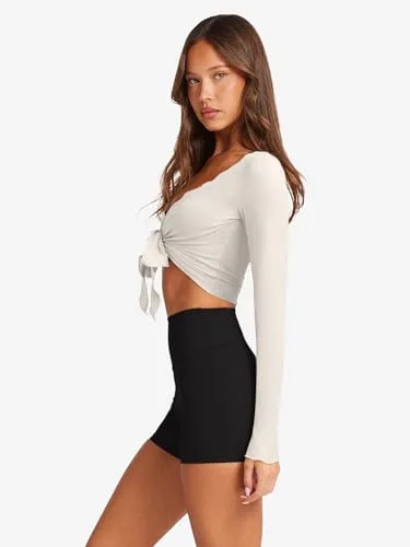 Detail shot of the fabric and fit