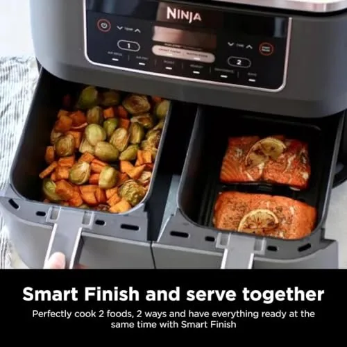 Close up of Ninja Air Fryer Baskets