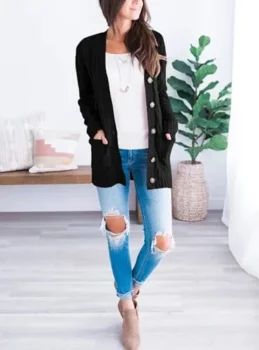 PRETTYGARDEN Cable Knit Cardigan Review: Worth it?