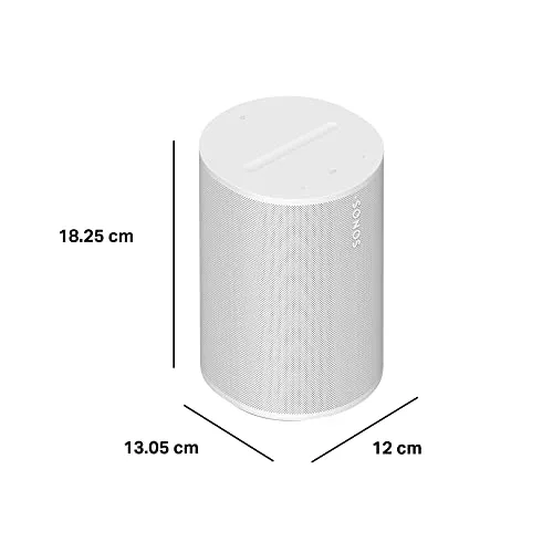 Close-up of the Sonos Era 100's top touch controls