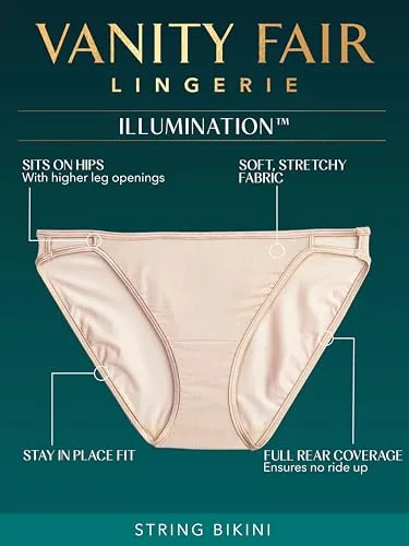 Vanity Fair Illumination String Bikini Packaging