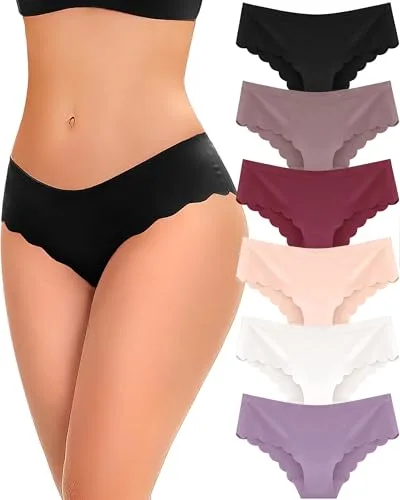 Wave Edge Seamless Panties Main View