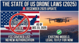 US Drone Laws 2025: Authorized Drones List, DJI Ban Status & Compliance Guide