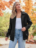 AUTOMET Oversized Faux Suede Jacket Review