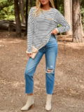 LILLUSORY Striped Knit Sweater Review: Worth it?