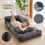 MAXYOYO L-Shaped Folding Sofa Bed Review