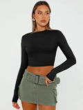 Trendy Queen Long Sleeve Crop Review: Worth it?